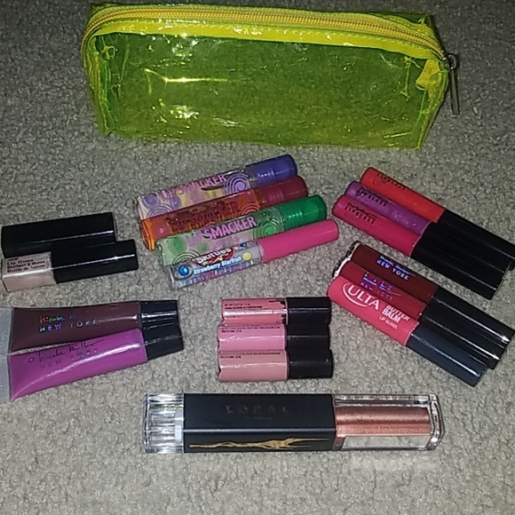 MAC Cosmetics Other - → Big Lip Product Bundle with Makeup Bag ←